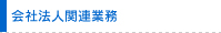 会社法人関連業務